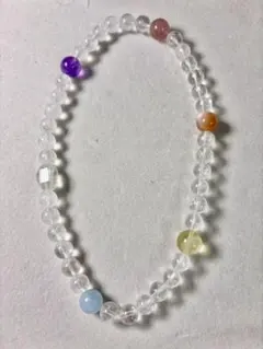 多宝　天然石　ブレスレット アクアマリン　パワーストーン　水晶　ネックレス
