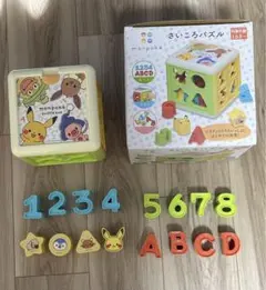 モンポケ　さいころパズル　知育玩具のサムネイル