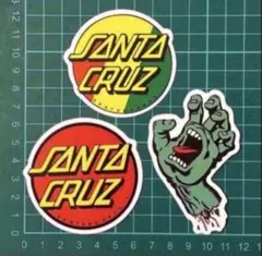 ステッカー SANTA CRUZ 3枚セット