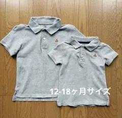 baby gap ポロシャツ 12-18ヶ月 グレー