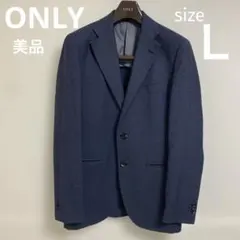 【美品】　オンリー　ネイビー　テーラードジャケット/スーツのサムネイル