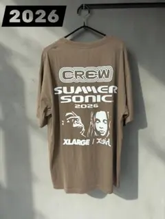 未開封　SUMMER SONIC 2026 crew Tシャツ　サイズML