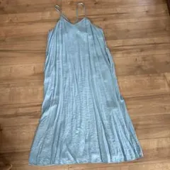 ローリーズファーム　キャミワンピース　ブルー　フリーサイズ