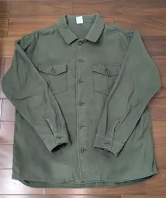 オリーブグリーン ミリタリージャケット　ヒューストン　HOUSTON