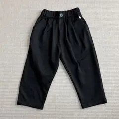 POLO ブラック ロングパンツ フォーマル ウエストゴム 刺繍入り 100cmのサムネイル
