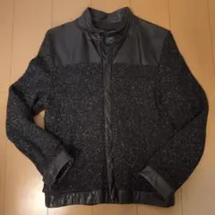 TOMORROWLAND ウールレザージャケット L