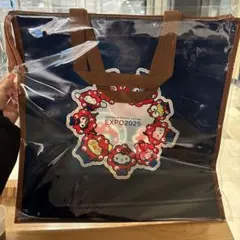 ⭐︎大阪万博⭐︎ミャクミャク×サンリオ　コラボ　お土産バッグ EXPO2025