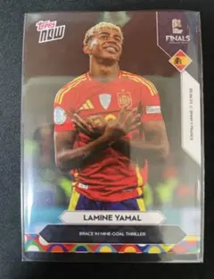 2025 topps now 002 LAMINE YAMAL