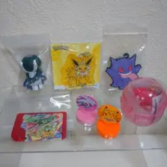 ポケットモンスター　キャラ　キーホルダー　チャーム　ストラップ　他セット
