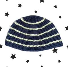 【月末SALE】ハンドメイドクラッシャーハット/ビーニー/男女兼用