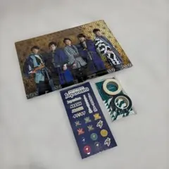 ARASHI 嵐グッズ　Japonismクリアファイル ステッカーセット