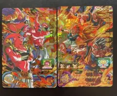 魔人ブウ：悪 UGM9-035　孫悟飯：青年期 UGM9-016 2枚セット