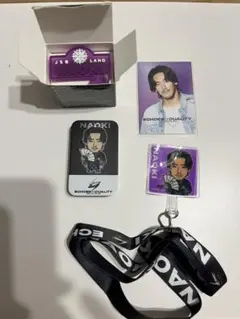 小林直己 ライトスティック フォトカード 縁日ネックストラップ スライド缶セット