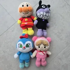 最終値下げ アンパンマン プリちぃビーンズ ぬいぐるみ 4点セット