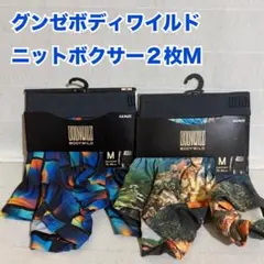 グンゼ　ボディワイルド　ニットボクサー　ブリーフ　パンツ　２枚　M　肌着　新品