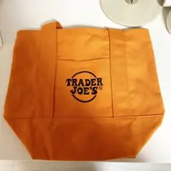 TRADER JOE'S/ハロウィン/オレンジ/ミニトートバッグ