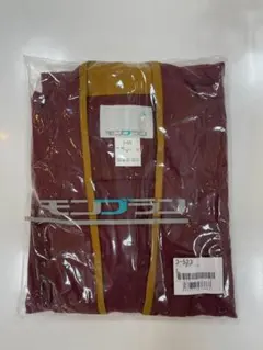 【新品】業務用 作務衣 上着 臙脂×芥子 Lサイズ 男女兼用 飲食店 制服 和風