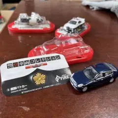 車両コレクションセット（スカイライン・警察車両・バイク）