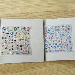 たまごっち ネイルシールコレクション② デザインD、デザインE