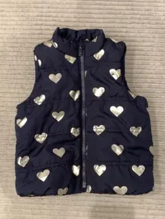 baby GAP ダウンベスト ハート柄 3y