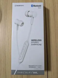 ラスタバナナ Bluetoothワイヤレスイヤホン RBTESMS01WHのサムネイル