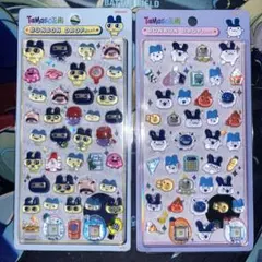 【新品未開封】　☆まめっち・みみっち・ボンボンドロップシール二枚セット☆