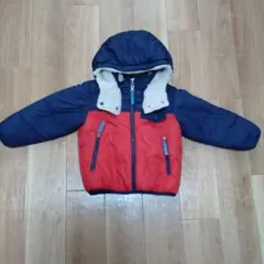 patagonia フード付きダウンコート　リバーシブル　2T