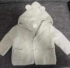 早い者勝ち‼️GAP くま耳　パーカー　グレー