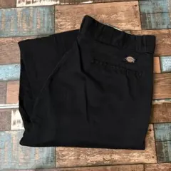 は*と様 ビンテージ　古着　Dickies ディッキーズ　ワークパンツ　黒　87