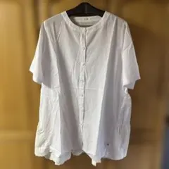drugstore's fu-ai 半袖ブラウス ホワイト 刺繍のサムネイル