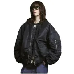 MAISON SPECIAL プライムオーバーナイロンMA-1ボンバージャケット