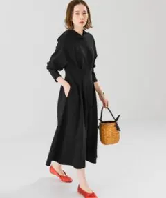 URBAN RESEARCH ROSSO ウエストマーク パーカーワンピース