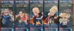 【開封発送】ワンピース ワーコレ ゴッドバレー事件① 5種