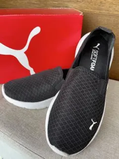 puma◾️SOFTFOAM／スリッポン/スニーカー◾️24.5/美品