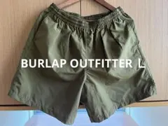 美品BURLAP OUTFITTER トラックショーツＬオリーブovy kajaのサムネイル
