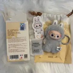 PIN FOR LOVE ラブブ ぬいぐるみ ペンダント イニシャル ⇒ C