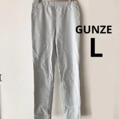 【グンゼ 】フルレングス丈 Lサイズ ライトグレー