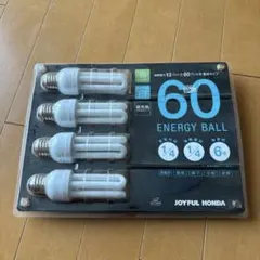 JOYFUL HONDA 60形 電球形蛍光灯 4個セット