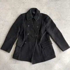 JOURNAL STANDARD ブラック ウールピーコート