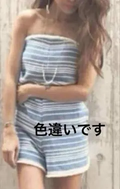 シールームリン　ボーダーベアロンパースのサムネイル