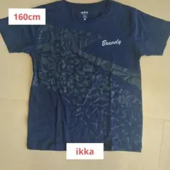 ikka ネイビー 迷彩柄 Tシャツ 160のサムネイル