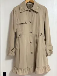 axes femme トレンチコート ベージュ