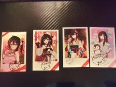 ネオポルテ緋月ゆい 直筆サイン入りありイラストカードセット - メルカリ