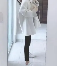 DOUX ARCHIVESボンディングミドルコート