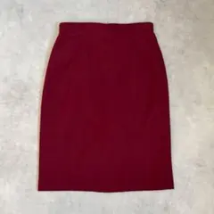 90s ヴィンテージ タイトスカート ウール100% レトロ 古着