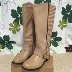 ☆フェイクレザー ブーツ☆未使用のサムネイル