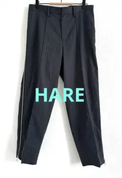 HARE ハレ　サイドジップ　パンツ　クロップ丈 スラックスのサムネイル