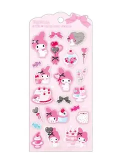 【即日発送】サンリオ マイメロディ ぷっくり ジュエルシール 新品