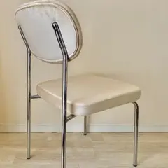 お値下げ済新品/お値引/ベージュ ダイニングチェア シンプルデザイン