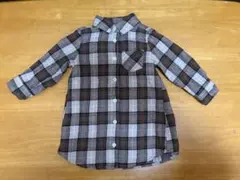 80 チェック 襟